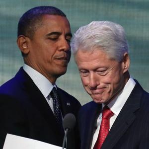 Obama and Bill Clinton